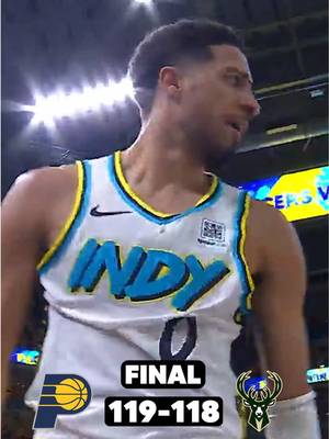 As fantastic a finish as there can be 💥 Down by 7 with 40 seconds to go in overtime and never gave up. #NBA #nbaplayoffs #pacers #basketball #tyresehaliburton 