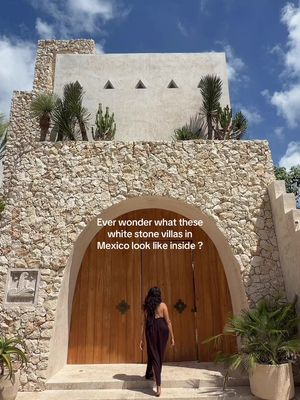 jaw dropped on the floor 🤯 One of the most stunning villas I’ve ever stayed at in Tulum  📍La Calera 