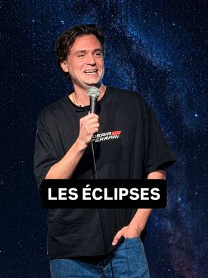 Les éclipses c’est fake? #humour #standup #espace #eclipse 