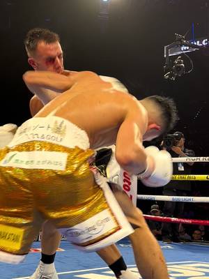 Re-live (Junto)'s 2023 KO of the year from ringside 🥶 #trboxing #toprank #boxing #knockout 