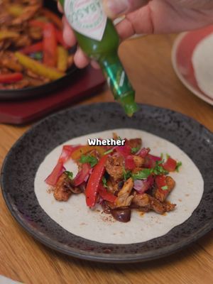 AD I almost set my house on fire making sizzling fajitas @TABASCO BRAND 