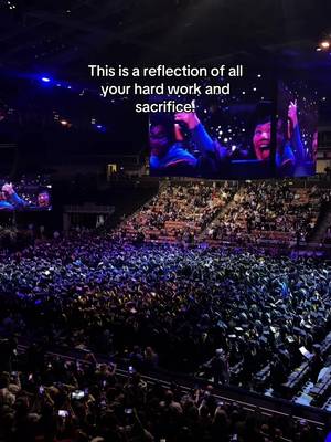 Make sure to soak it in 💙 #classof2026 #collegegraduation #collegegrad #commencement #snhucelebrate