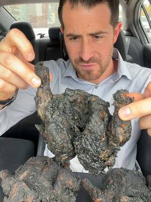 Burnt Chicken for Lunch #food #asmr #losangeles #asmrmukbang