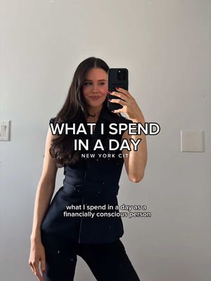 What I spend in a day as a financially conscious person who values saving, spending, and having fun in NYC. Between work, workouts, and dinner plans, Cash App helps me save and spend smart. #ad #CashAppPartner @Cash App 