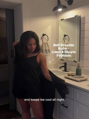 nighttime routine as a first time mom 😴what are we watching after they go down? wearing @Bali Bras of course! Shop Bali Breathe Sleepwear on TikTok at the link above! 🤍 #BaliPartner #BaliBreatheSleepwear  #firsttimemom #nighttimeroutine #momlife 