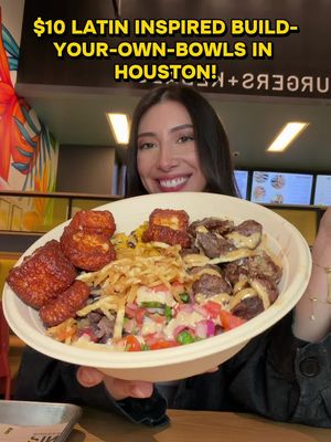 🔥$10 LATIN INSPIRED BUILD-YOUR-OWN-BOWLS IN HOUSTON🔥  📍 Pincho is a Latin inspired kitchen concept from Miami and the food is amazing! They just launched build-your-own-bowls and to celebrate they are doing a $10 special April 29th through May 5th valid in store and online with the code BYOB. You can choose any of their proteins and any of their toppings with options like vaca frita, pollo asado, steak pincho, queso frito, maduro bits, potato sticks, pico de gallo & so much more. You also can’t miss out on their burgers! Be sure to check them out and get your $10 build-your-own-bowl 🔥🎉 Limit 1 per person.  Available at all 3 Houston Locations! They have locations in Cypress, Memorial and Woodlands/Conroe