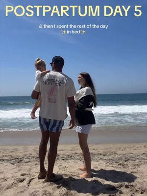 nothing a little vitamin d can’t fix (the sun kind of vitamin d…….) #postpartumjourney 