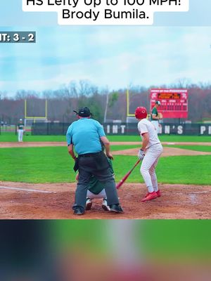 HS Lefty Up to 100 MPH! Brody Bumila #baseball #TikTokCampaign #hsbaseball #fyp 
