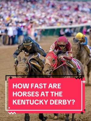 Crazy how fast horses are moving in the Kentucky Derby #horseracing #sports #kentuckyderby #horse @Donald Coletta 