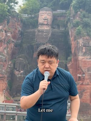 He’s been here for 1,300 years. I’m just passing by. So… let me be.