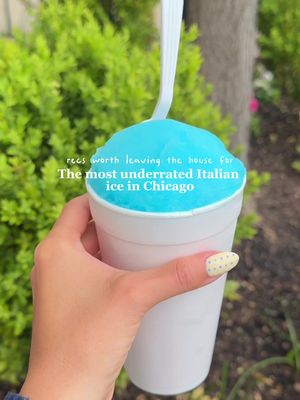 This family-owned Italian sandwich shop in Chicagoland is worth leaving the house for if you’re looking for the best Italian ice in Chicago. They’re known for their homemade Italian ice made from a secret family recipe, and it’s easily one of the best dessert spots in Chicago. The watermelon and blue raspberry are my favorite! 🍉😍 📍 Fontano’s Subs #italianice #chicagoitalianice #chicagofoodie #chicagoeats #chicagocontentcreator 