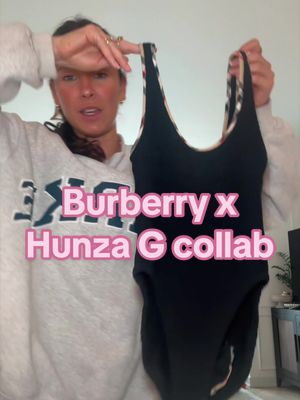 A timeless piece to add to your wardrobe #burberry #hunzag #swimsuit #swimsuithaul 