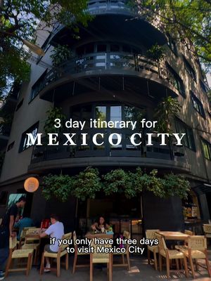 how to spend 3 days in Mexico City…. day one: arrive & settle in, breakfast @anothercafeeeee , walk around Roma and Condesa, eat street tacos for lunch, visit La Laguna in Juarez, dinner @pandoraroofmx  day two: up at 5am for the sunrise Teotihuacán tour, return to the city for lunch at @abrasamarmx (the best seafood), visit Zócalo, enjoy dinner at @balcondelzocalo , lucha libre match after.  day three: breakfast at @cafetierrazul . explore Chapultepec and Reforma. go to the Anthropologie museum or Chapultepec castle. finish with tacos @siembra_comedor_tortilleria in Polanco & dream of your next visit!  For a custom itinerary for your trip or my full travel guide from Mexico City, comment “CDMX” below or message me! #cdmxfood #cdmx #hiddengems worldcup  mexicocitytravel cdmxlife cdmxfood cdmxfoodies mexicocityfood itinerary travelguide deccadotcom Mexico City Travel Guide | Mexico City Travel | CDMX Life | Mexico City Best Restaurants | Mexico City Hidden Gems | Mexico City Itinerary