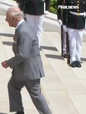 NOW: King Charles III and Queen Camilla lay a wreath at the Tomb of the Unknown Soldier at Arlington National Cemetery to honor America’s fallen service members.