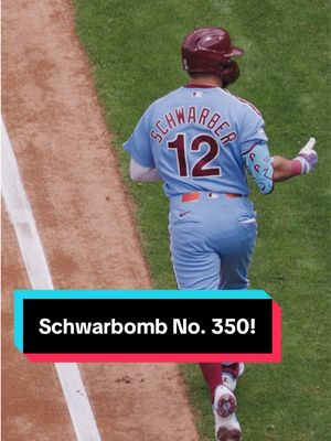 350 SCHWARBOMBS ‼️ #MLB #RingTheBell #KyleSchwarber
