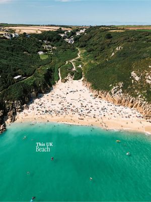 Porthcurno is officially one of the world’s best beaches – Do you agree? 🌸🌊🐚 It’s such a gem, with the open sea, Pedn Vounder Beach to the left and the Minack Theatre just in view. 🌅 Porthcurno is a must-visit if you’re in Cornwall soon.  🅿️There’s a pay-and-display car park just a short walk from the beach, but it gets busy in peak season, so it’s worth arriving early or later in the day. Planning a trip? 🚗Save this post for later and add Porthcurno, Pedn Vounder and the Minack Theatre to your Cornwall itinerary – the coastal walk and views are unreal. 🌊 🇬🇧 🇬🇧 #cornwall #ukbeach #beautifuldestinations #slowtravel 