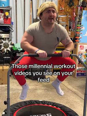 Pretty impressive can’t deny that #millenial #workout #comedy #skit 