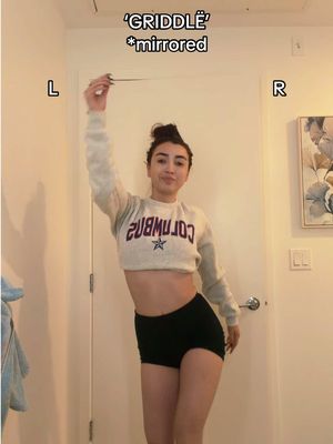 Griddle dance tutorial mirrored dc @ruby silverman #griddleyeat #rubysilvermanchoreography #dancetutorial #stepbysteptutorial #mirroredtutorial 