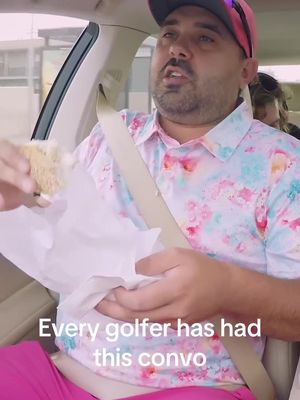 Gotta get to the course 3 minutes before the tee time #golf #bobdoessports #haveaday