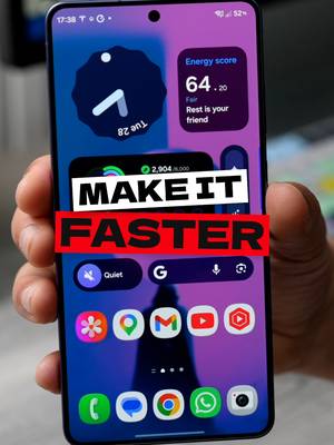 Make your Samsung Galaxy feel WAY faster with this simple trick ⚡📱 Try it now! #SamsungGalaxy #TechTok  #SpeedUp #TechHacks #FYP