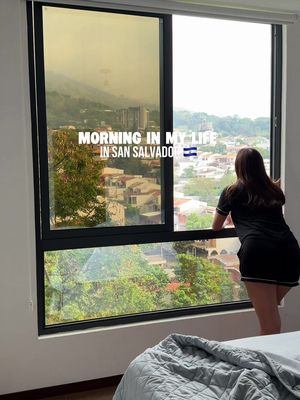 What a peaceful morning staying at Altos Tower, specifically at @Rousy de Mendoza Airbnb apartment which has everything you need: pool, common social area, gym, an amazing view, washer and dryer and more inside the apartment 💕 You can book it your stay here: https://www.airbnb.com/h/rousys-luxury-apartment  #morningvlog #vacations #elsalvador #airbnbsansalvador #travelcontent 