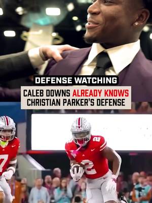 Does Caleb Downs ALREADY KNOW Christian Parker's defense? 🤔 (via @downs2business)