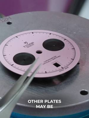 How Tudor dials are painted #tudor #tudorwatch #watchesformen 
