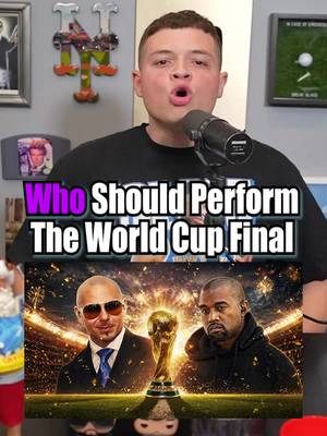 Who Should Perform The World Cup Final Halftime Show?⚽️ 🏆 #fyp #rap #rappers #music #worldcup