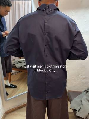 Boyfriends Shirt had the most unique pieces I’ve seen in a while. #cdmx #mensfashionwear 