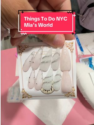 I ordered some custom press on nails from Mia. How did she do?  #thingstodoinnyc #pressons #pressonnails #nyclife #nycvlog 