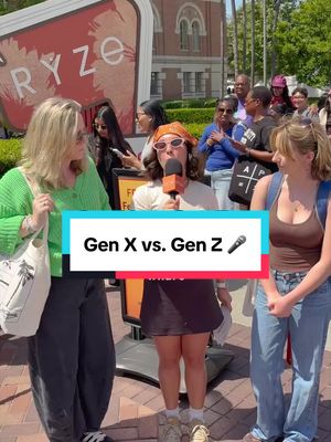 We asked a Gen X mom and Gen Z daughter the same questions 👀 Turns out no matter the age gap, we’ll always have a few things we can agree on! 🧡  Whose answers did you side with more?! Let us know in the comments 👇 #genx #genz #streetinterview 