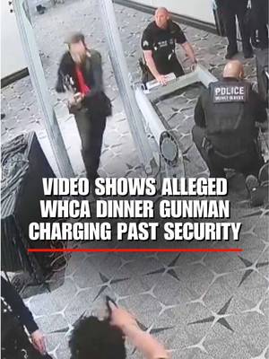 NEW: U.S. Attorney Pirro posts video showing the alleged White House Correspondents' Association Dinner gunman charging past security. Cole Allen is facing three federal counts, including attempting to assassinate the president of the United States, transporting a firearm across state lines, and discharging a firearm during a crime of violence.