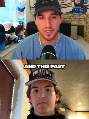 Talking with Brent Solomon about his @Detroit Red Wings draft story @Sioux Falls Stampede   #USHL  