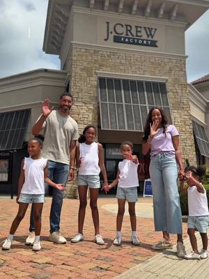 #ad POV: the “quick stop” that turned into a full family reset 🤍   @J.Crew Factory understood the assignment… colorful, classic pieces, prices that don’t hurt, and a one-stop shop for all of us. In-store shopping just hits different when you can try it on and know it’s a yes before you leave. Safe to say… the whole crew is styled. #jcrewfactory