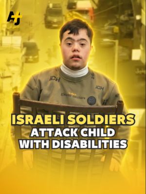 Video shows Israeli soldiers running down a Palestinian child with disabilities, then attacking his brother, who was trying to protect him. #Palestine #Israel #Jerusalem #Disability #EastJerusalem
