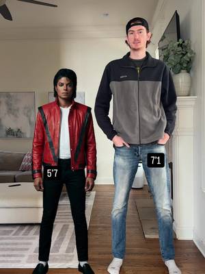 How tall is Michael Jackson? #tall #michael