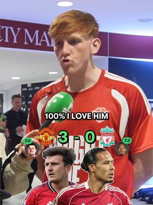 Man Utd vs Liverpool player battle with @angryginge13 🤔⚔️ #manutd #liverpool #PremierLeague 