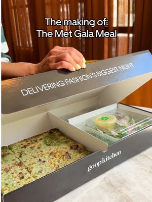 Sounds like the first monday in May ✨ Order @Vogue x @goop kitchen’s official met gala viewing meal for delivery on May 4 in NYC! #ubereats 