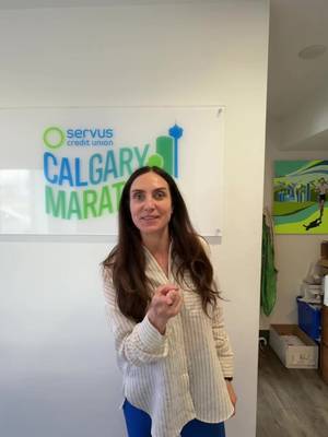The Run Calgary team is feeling all the emotions now that we're officially in RACE MONTH! 🥹 Here's what members of the team are most excited about for race week 💚🩵 #calgarymarathon #runcalgary #morethanrun