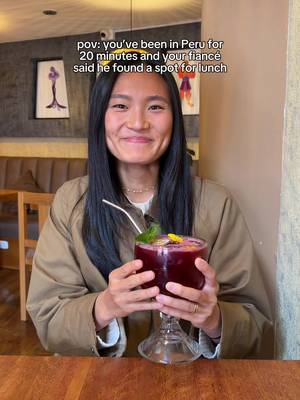 ok but the restaurant was fire and had the best ceviche and lemonade at called Intillay in Cusco, Peru 