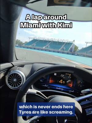POV: You’re Kimi Antonelli sending it around Miami 🙌 #Mercedes #F1 #KimiAntonelli #POV 