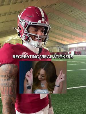 Drop your best sticker in the comments 👇 #alabamafootball #rolltide @🦖 @TheKeelonRussell @5⭐️ceddd.. @Dijon Lee Jr. @Derek @Daniel Hill @luke metz @Austin Mack @Ezavier Crowell @j hill @Kaleb Edwards @Red Morgan 