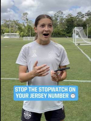 All you gotta do is stop it on your jersey number… what could go wrong? 😂⏱️ #ProSoccerProJAX