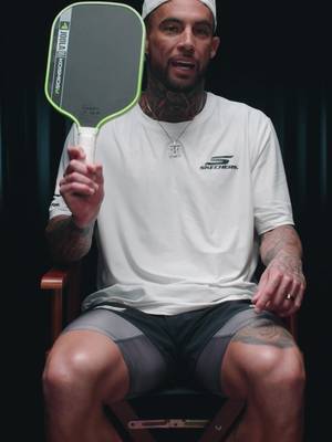 Check out Tyson's new shape the Kosmos 💚 Get your hands on one at JOOLA.com #pickleball #joolapickleball #kosmos #pickleballpaddle #tysonmcguffin