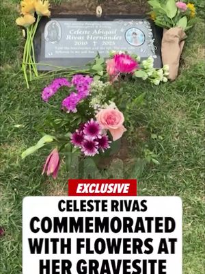 💐 Flowers are piling up at Celeste Rivas's gravesite -- a simple but powerful show of love as people continue to honor her memory. The full story at the link in bio. 🔗