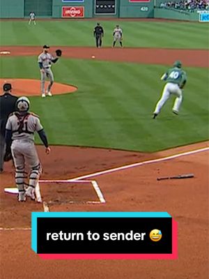 return to sender 😅 #MLB #baseball #funny #boston @Boston Red Sox 