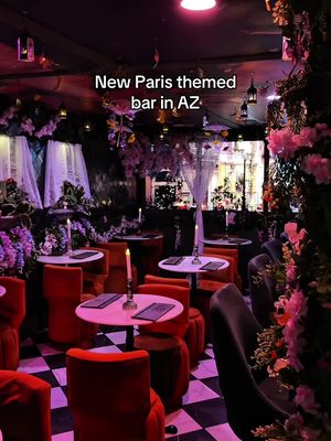 New theme at @36 Below 👛🌷🥖 #arizona 