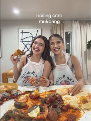 the cutest & chaotic boiling crab mukbang with @Criza Taa 😂