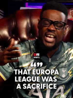 Expression thinks the Europa League is a curse for Spurs! 😭 #BestOfEnemies #Tottenham #Football #Sportsontiktok