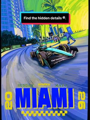 Look closer, Miami.  @Coinbase hid twenty four details in this video, how many can you find? #AstonMartinF1 #Motorsport #F1 #MiamiGP 
